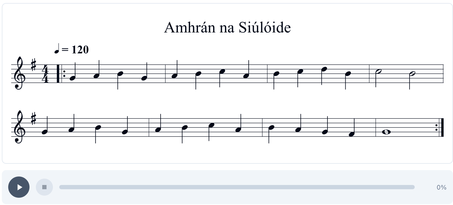 Example of a dark mode special effect in the Love.irish story teller system