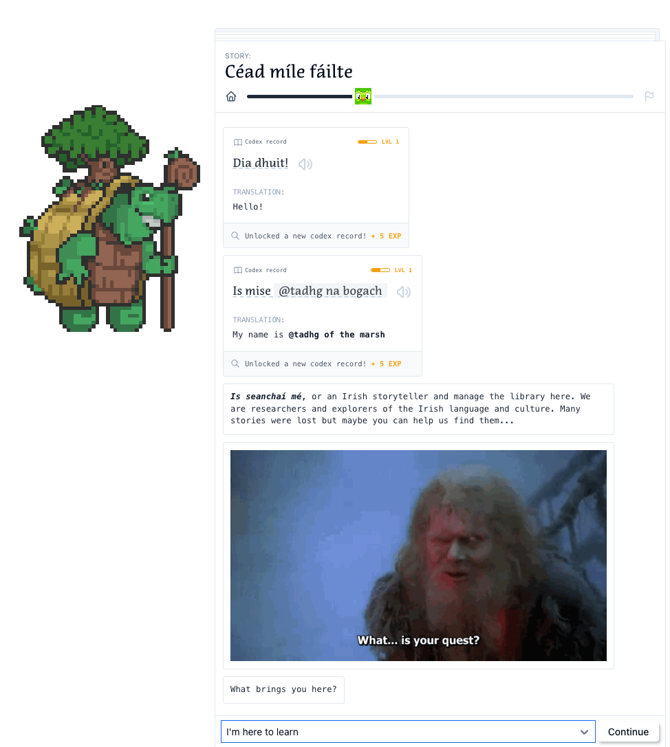 Example of elements like avatar, badge and button