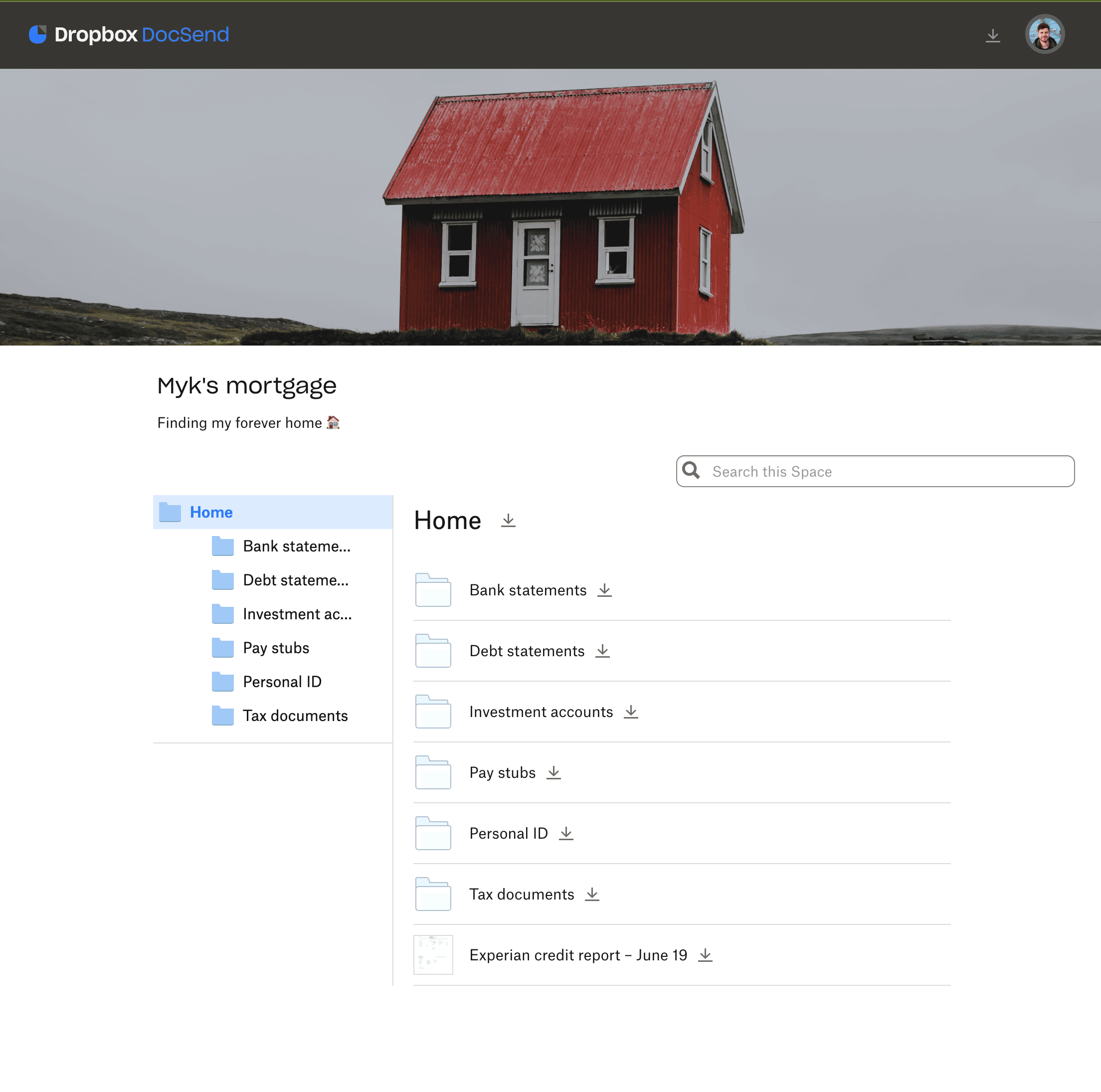 DocSend app screenshot